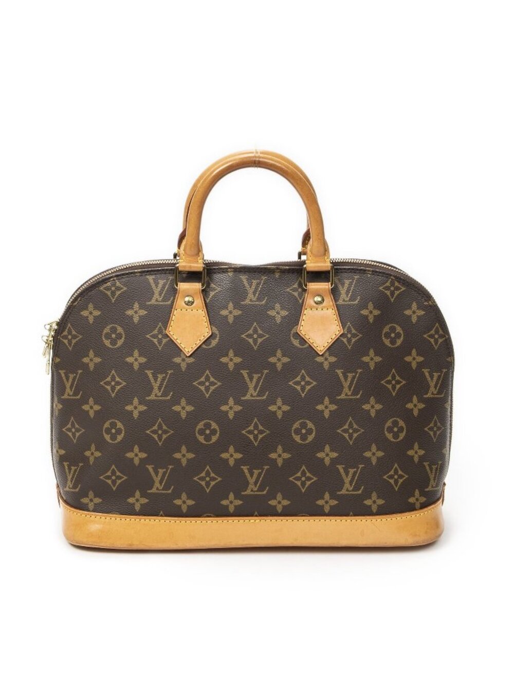 Louis Vuitton Alma Brown Monogram Canvas Handbag - Picture 1 of 10